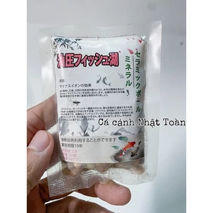 KHOÁNG VIÊN NHẬT BEEBALL DÙNG KHỬ ĐỘC NƯỚC DÙNG NUÔI TÉP CẢNH CÁ THỦY SINH 250 VIÊN 60G