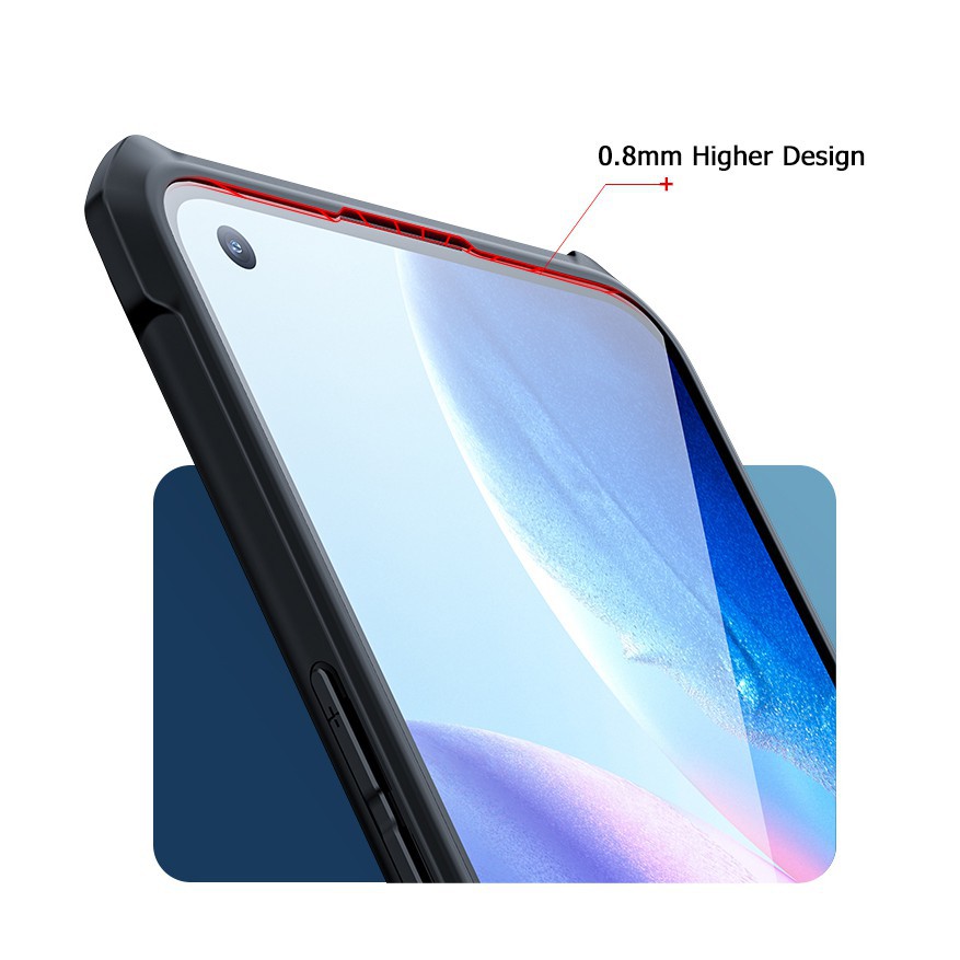 Ốp Điện Thoại Trong Suốt Có Túi Khí Chống Sốc Cho OPPO Reno 5 Pro 4G Reno 7 6 5G 5F
