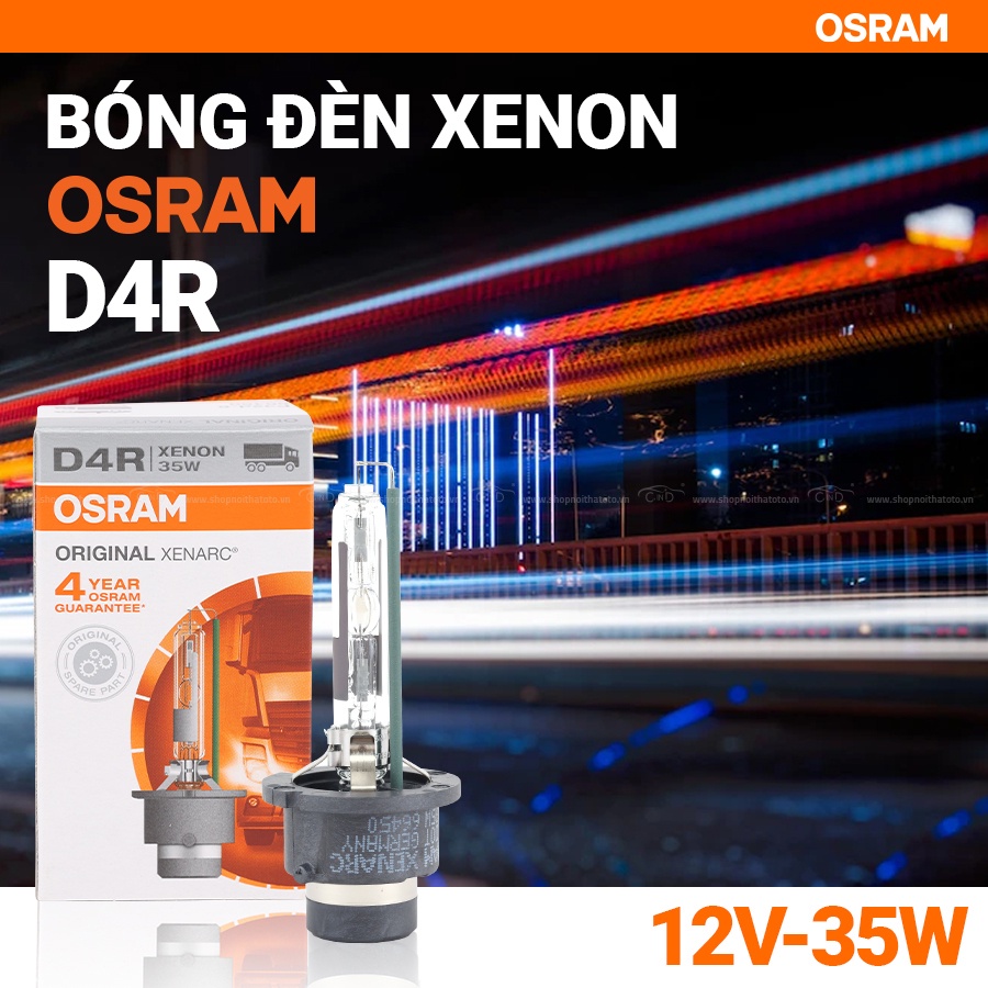 Bóng Đèn Xenon OSRAM Original D4R 66450 12V 35W