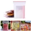 VVDZA 100 Cái / gói Trang Sức Zip Túi Mini Bao Bì Bảo Quản Túi PE