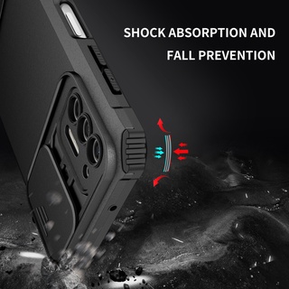 Ốp Điện Thoại Siêu Mỏng Chống Sốc Có Thanh Trượt Bảo Vệ Camera Cho Motorola Moto G Stylus 2021 5G