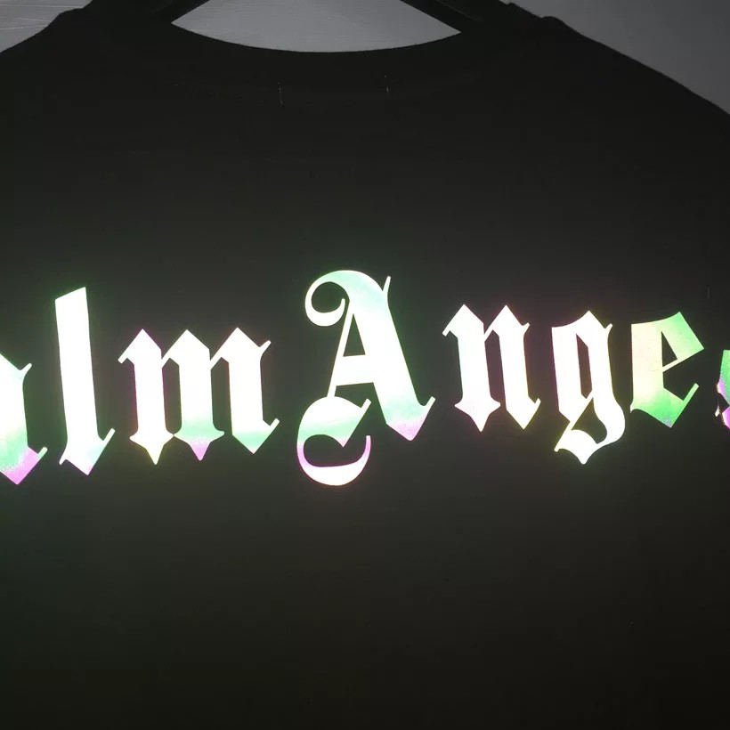 Áo thun Stee Cổ tròn Phản quang 7 màu PALM ANGELS Localbrand CVCVNI Unisex Menwear