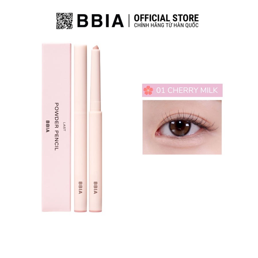 Chì kẻ bọng mắt mềm mượt, không lem trôi BBIA Last Powder Pencil 0.8g