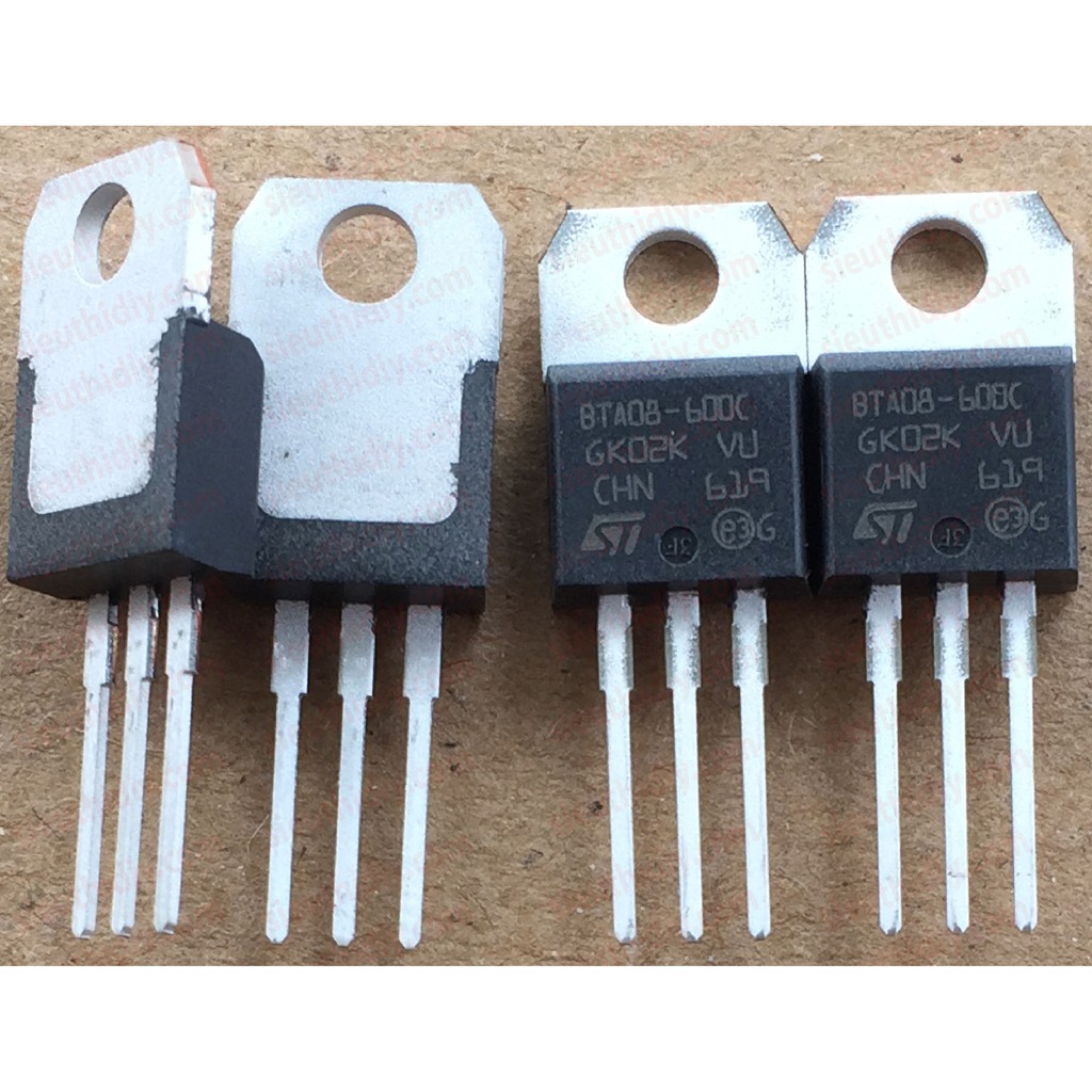 Triac 8A BTA08-600C To-220 chính hãng STMicroelectronics | Shopee Việt Nam