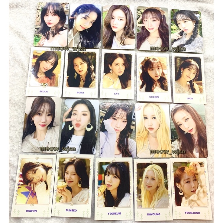 Bộ hình ảnh photocard WJSN - Season Greetings 2022 | Shopee Việt Nam