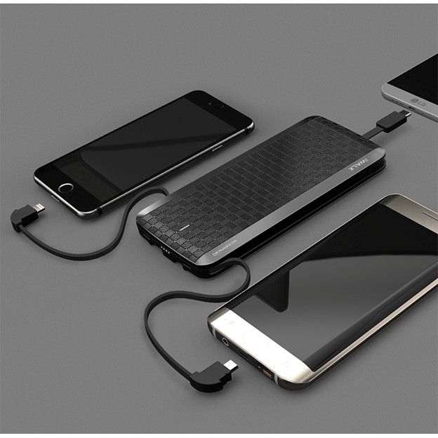 PIN DỰ PHÒNG IWALK SCORPION 8000mAh/Pin Dự Phòng Tích Hợp Cáp Sạc Dây ...