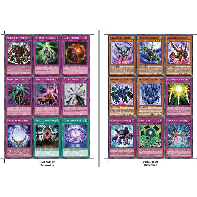 BI IN] Yugioh Deck The Dark Side Of Dimensions | Shopee Vit Nam