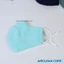 Khẩu trang vải Linen 3 lớp có nút điều chỉnh tiện lợi-siêu co giãn, chống tia UV hiệu quả