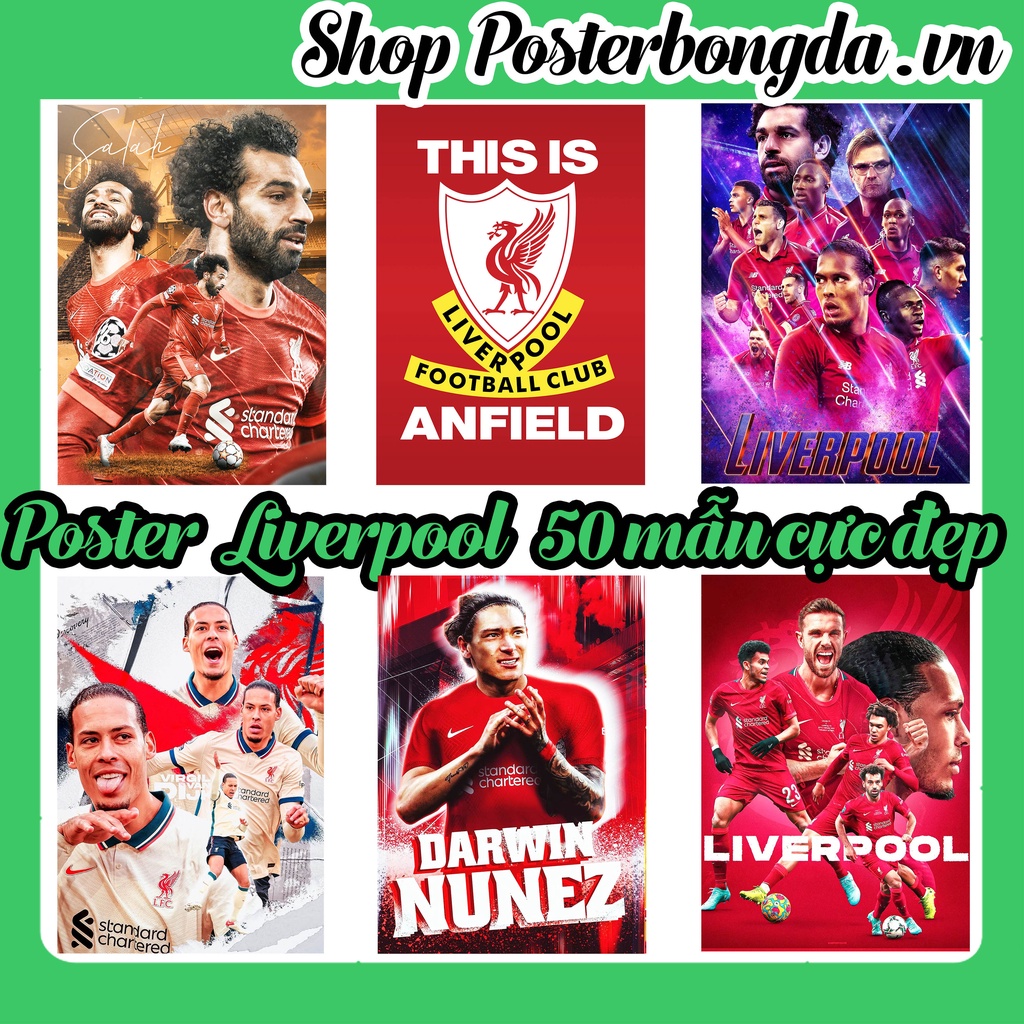 Poster Liverpool Dán Tường Cực Đẹp, Poster Bóng Đá Có In Theo Yêu Cầu ...