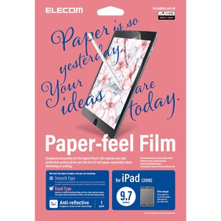 Miếng Dán Màn Hình Ipad NHÁM Elecom 7.9- 9.7- 10.5- 11- 12.9 inch