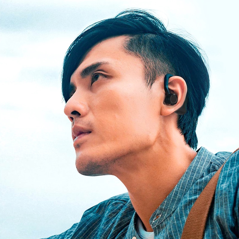 Ảnh Tai nghe Bluetooth kết nối không dây Vitog đeo một bên tai kiểu dáng công sở 3