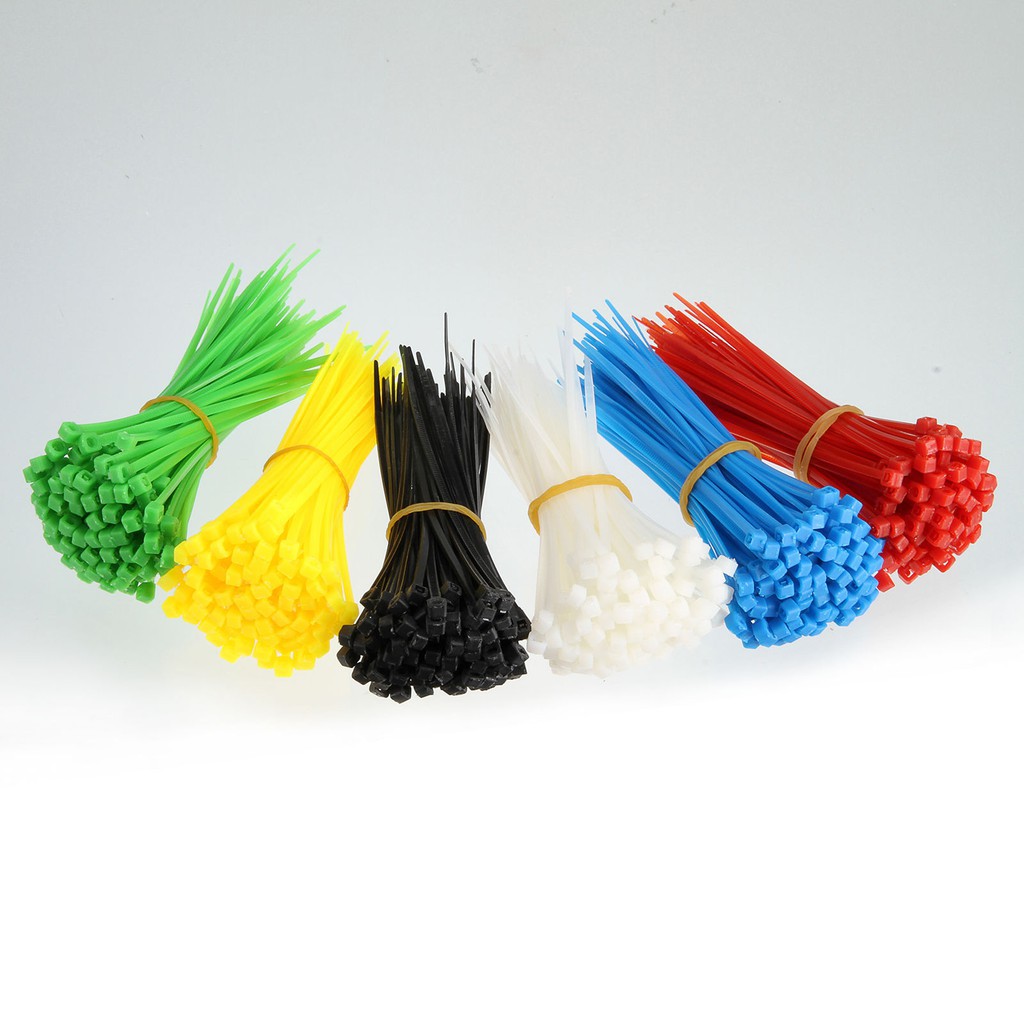 Set 100 dây rút nylon dùng để cố định cáp đa năng tiện dụng | Shopee ...