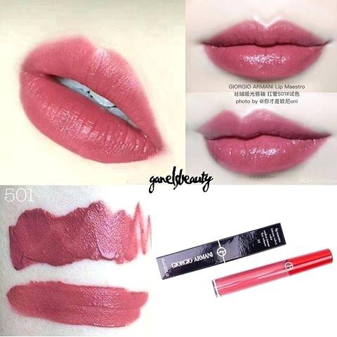 S n Son Giorgio Armani Lip Maestro Liquid Lipstick Mau 501 Shopee Vi t Nam