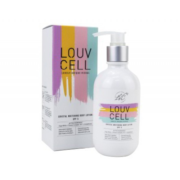 Sữa Dưỡng Thể Louv Cell Crystal Whitening Body Lotion 250ml