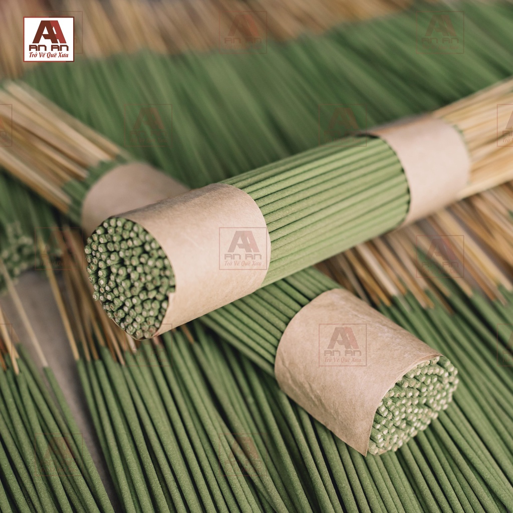 Mô tả Nhang Cân 1kg An An hương Khuynh Diệp chiều dài 30 cm 40 cm tiết kiệm hơn - 7