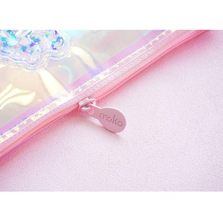 Túi Đựng Bút Nhũ Chảy Moko Hình Kem Ốc Quế Nguồn Hàng Buôn Sỉ - Thỏ Hồng VPP