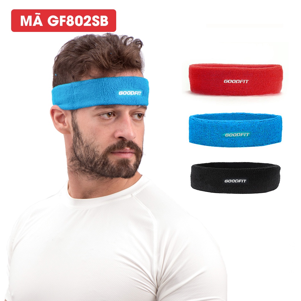 Ảnh Băng đô thể thao headband goodfit co giãn 4 chiều, thấm hút mồ hôi 2