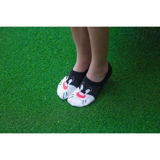 [MUA 2 TẶNG 1]Tất vớ lười nữ hình thú cute Kikiya cao cấp Hàn Quốc W-N-004 (Chính Hãng)