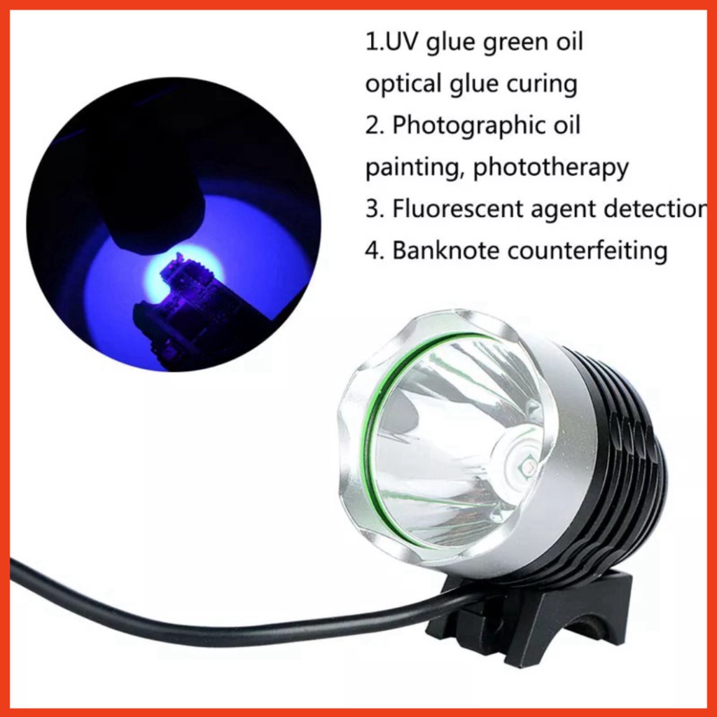 Đèn chiếu tia UV 5W sấy khô keo UV trong sửa chữa điện tử KHÔNG HIỆU