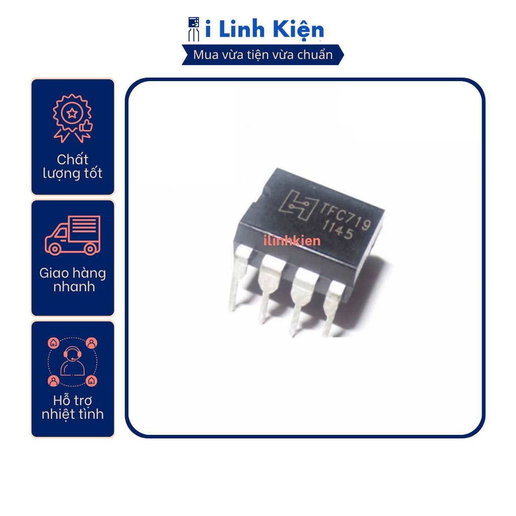 IC nguồn TFC719 DIP-8 chính hãng | Shopee Việt Nam