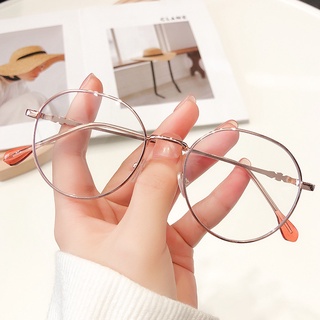 Kính mắt cận nam nữ mắt tròn cao cấp đa dạng màu sắc phong cách thời trang Hàn Quốc HANASO 077