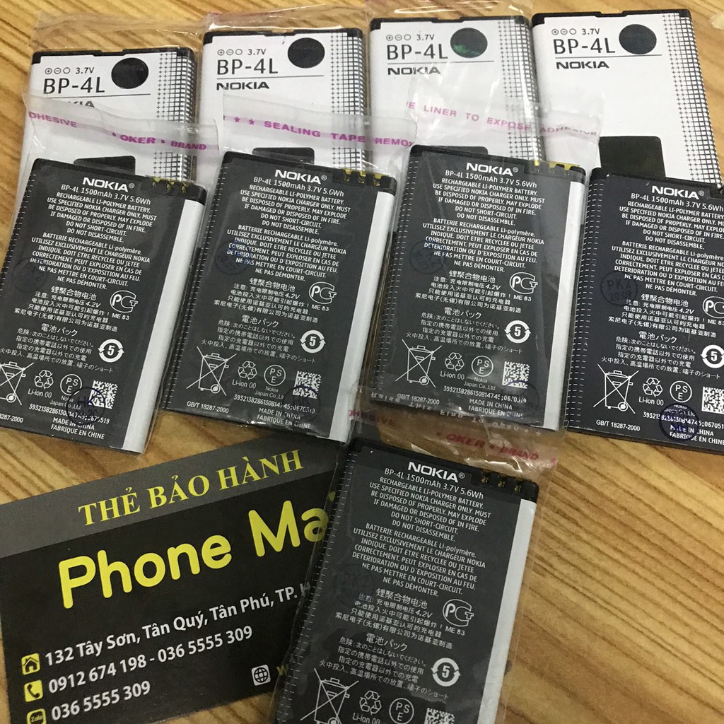 Pin Nokia BP-4L Dùng Cho Nokia E63 E721 E72 N97