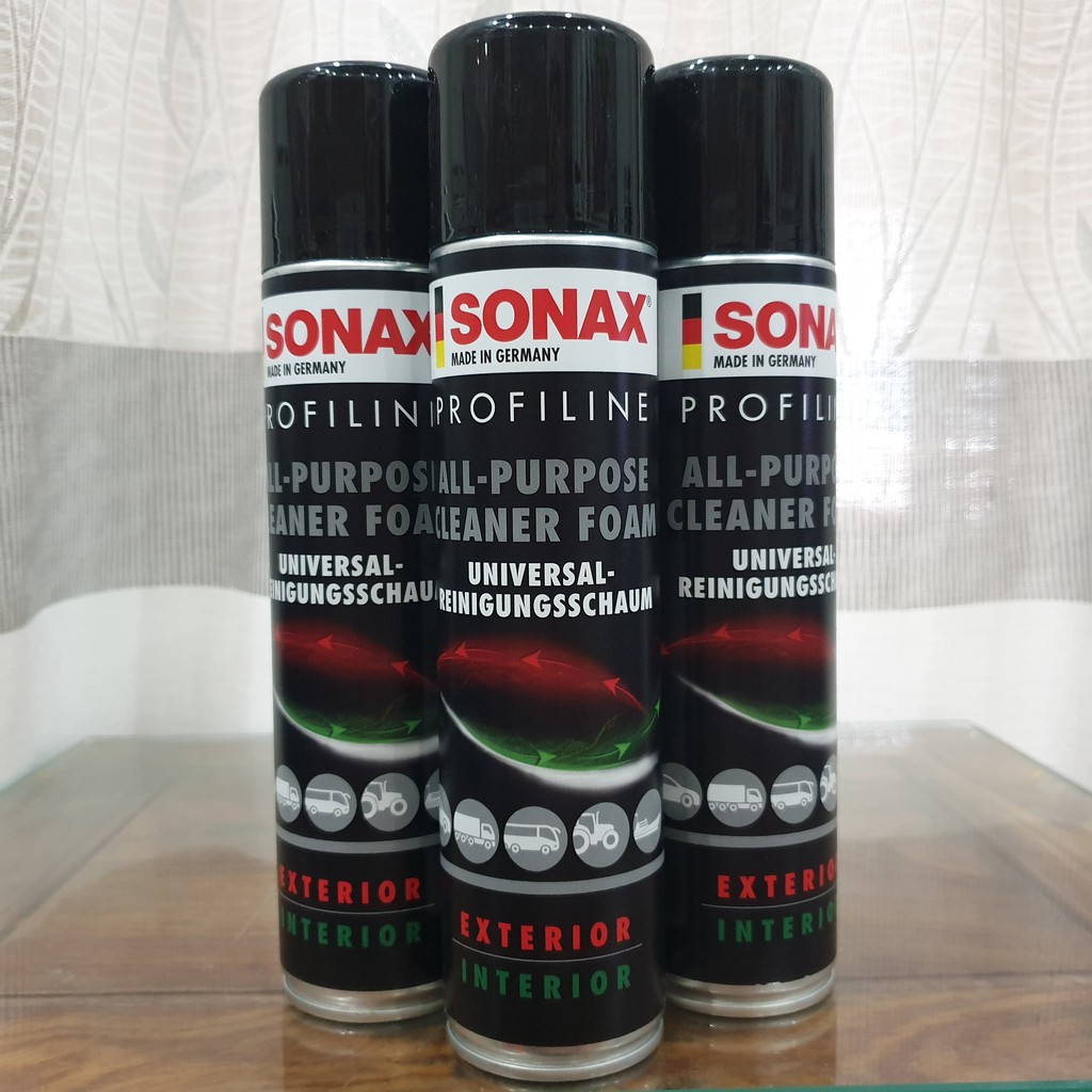 Chai Xịt Làm Sạch Nội Thất Ô Tô Đa Năng Sonax AllPurpose Cleaner Foam