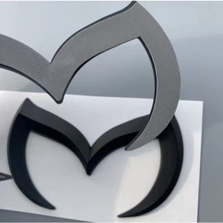 MAZDA SPEED BIỂU TƯỢNG LOGO từ ngữ ĐA NĂNG cx3 cx5 mazda 3 mazda 6 mazda 2 lưới tản nhiệt biểu tượng ms matt chrome đen