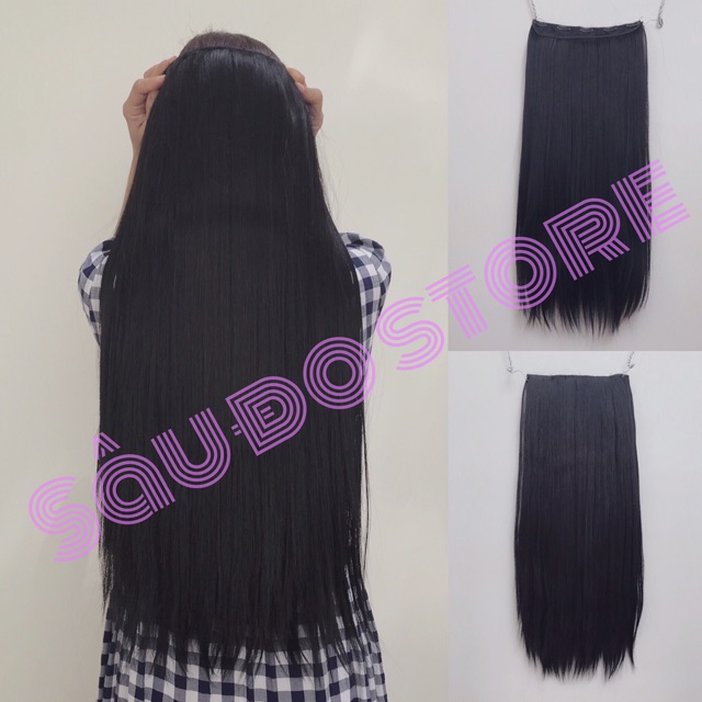[HÌNH THẬT] TÓC KẸP DẢI THẲNG SIÊU DÀY 200G ĐỦ MÀU DÀI 55-60CM