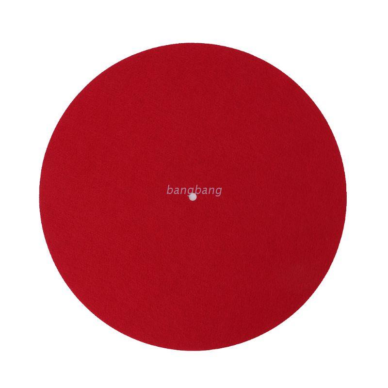 Turntable Mat Slipmat Audiophile 3mm Felt Platter Vinyl Record Players Anti-Vibr