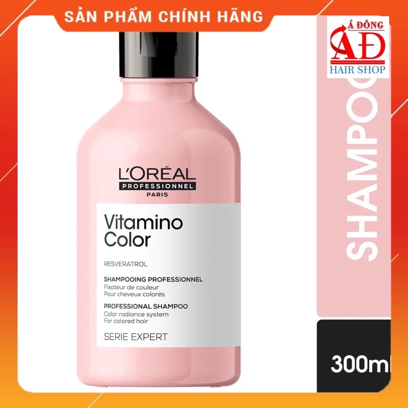 [Loreal] Dầu gội giữ màu tóc nhuộm L'oreal Vitamino color shampoo 300ml