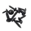 Ốc vít tự khoan thép carbon đen đầu dù/đầu dẹp, đầu nấm, M3/M3.5/M4/M5/M6【XZM-2B】