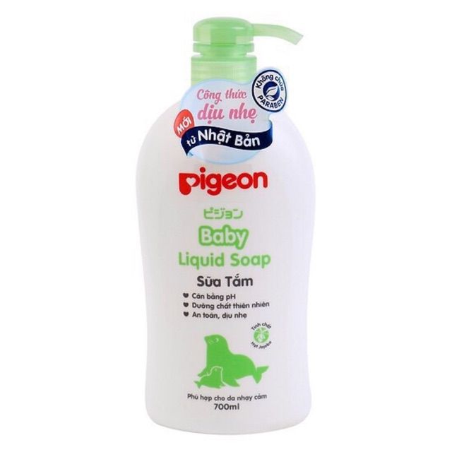 Sữa tắm Pigeon cho be 700ml | Shopee Việt Nam