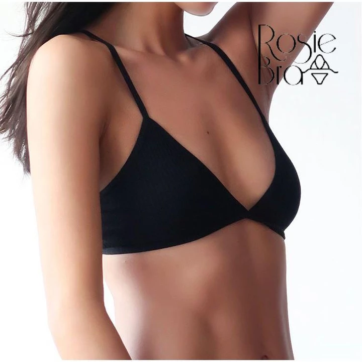 Áo Bralette Cotton Siêu Mỏng Dây Chéo Không Móc, Áo Lót Không Gọng Không Đệm Mềm Mịn Tự Nhiên Cá Tính B246 l Rosie Bra