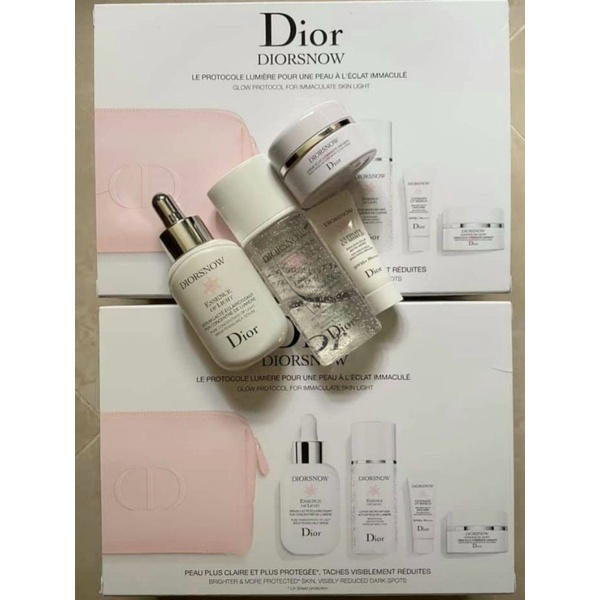 DIOR DIORSNOW スキンケアセット ディオール スノースキンケア ポーチセット（試してみたDior