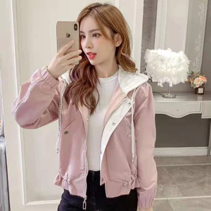 Áo khoác kaki kiểu nữ phối nón cực xinh , xịn xò tôn dáng phong cách hàn quốc cho các nàng KB FASHION