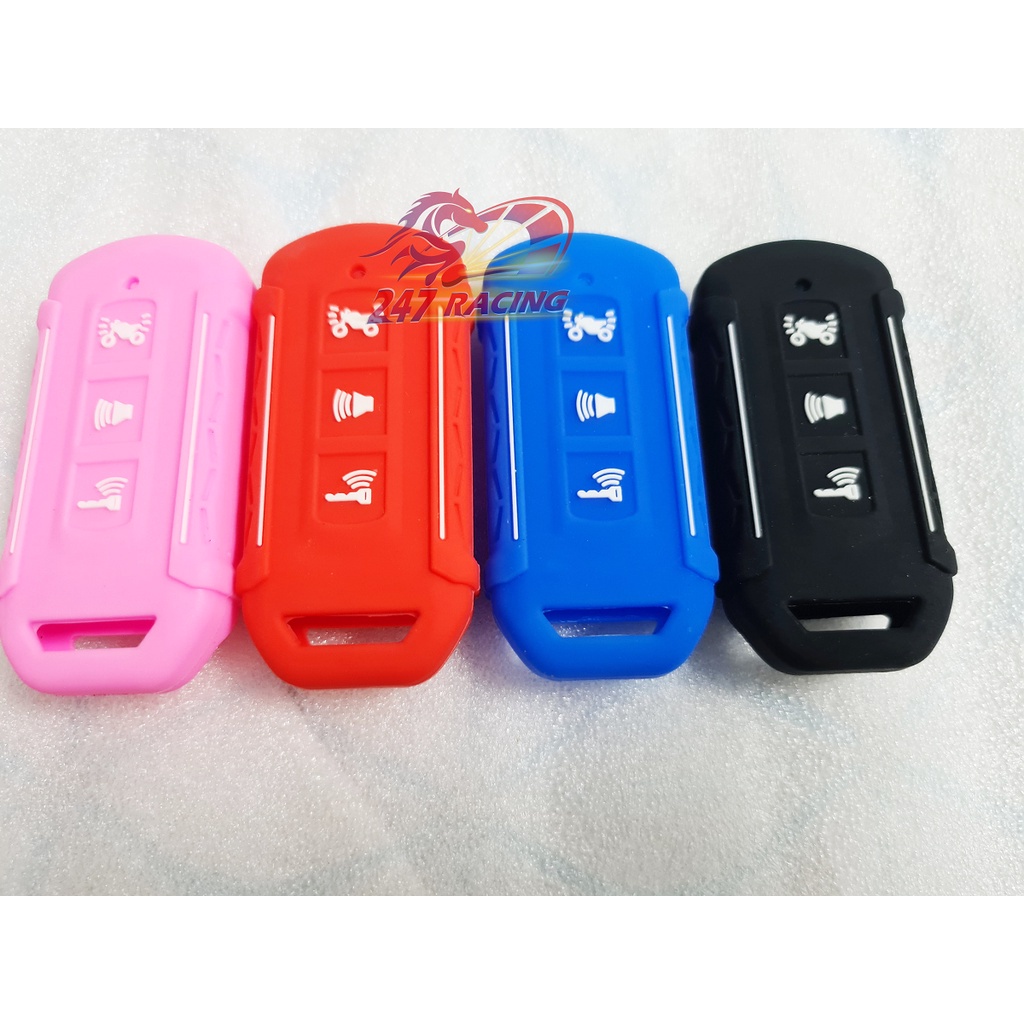 Bọc Khóa Smarkey Cao Su Hình DOREMON cực đẹp 2 nút hoặc 3 nút gắn xe Vison, Sh, Airblade, Vario....