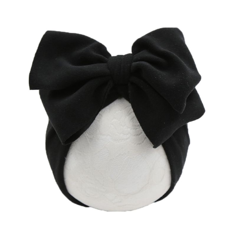 Kikin Bé Gái Nơ Mũ Turban Trẻ Sơ Sinh Đạo Cụ Chụp Ảnh Trẻ Em Beanie Trẻ Em Mũ