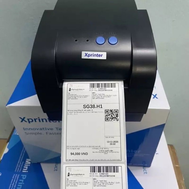 Giấy In đơn Cuộn 300 Tờ Máy In Xprinter 350 A7 70x100cm Giấy In Nhiệt ...