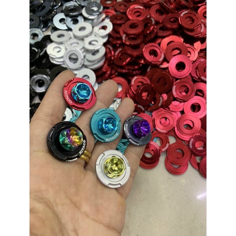(HÀNG ĐẸP) Lông đền Kitaco 6ly 8ly 10ly 12ly , 6ly lốc máy gắn thông dụng các loại ốc cùng kích thước