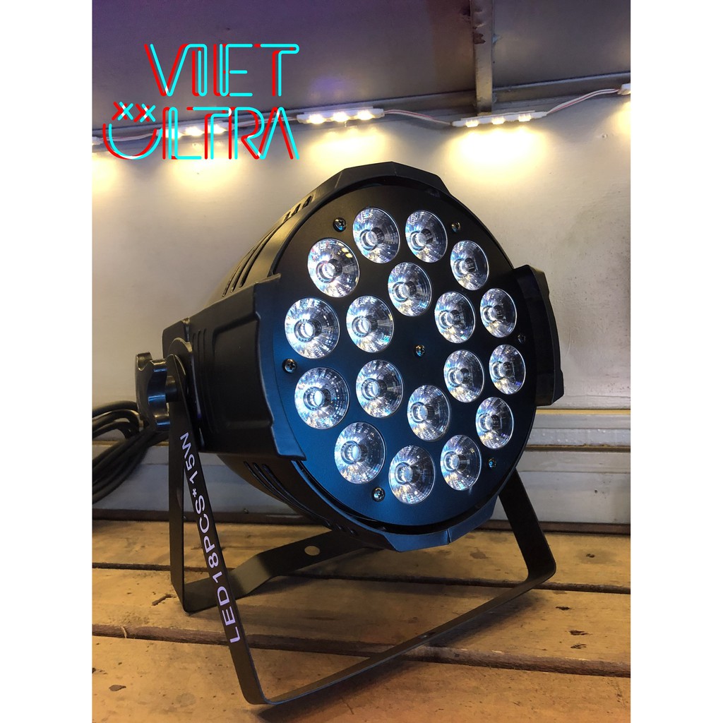 Đèn Par Led 18 Bóng Full Màu VIET ULTRA Siêu Sáng | Shopee Việt Nam