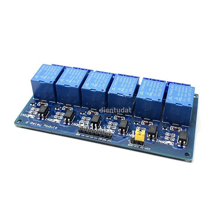 Module 6 Relay Kích Mức Thấp Có Opto Cách Ly | Shopee Việt Nam