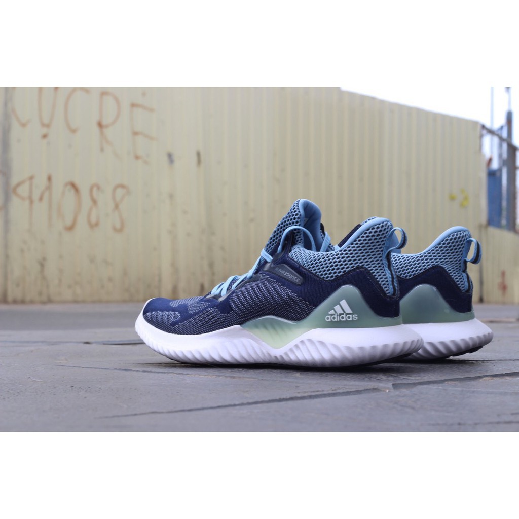 Adidas alphabounce xanh sale