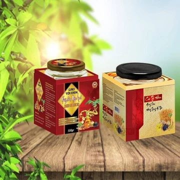 Cao tỏi đen Hồng Sâm Ngọc Linh Nano Curcumin
