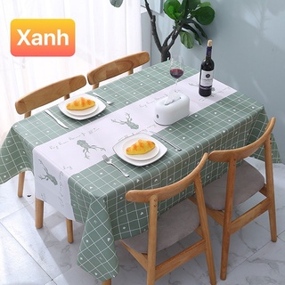 Khăn thảm trải bàn nhựa PVC chống thấm nước 88107