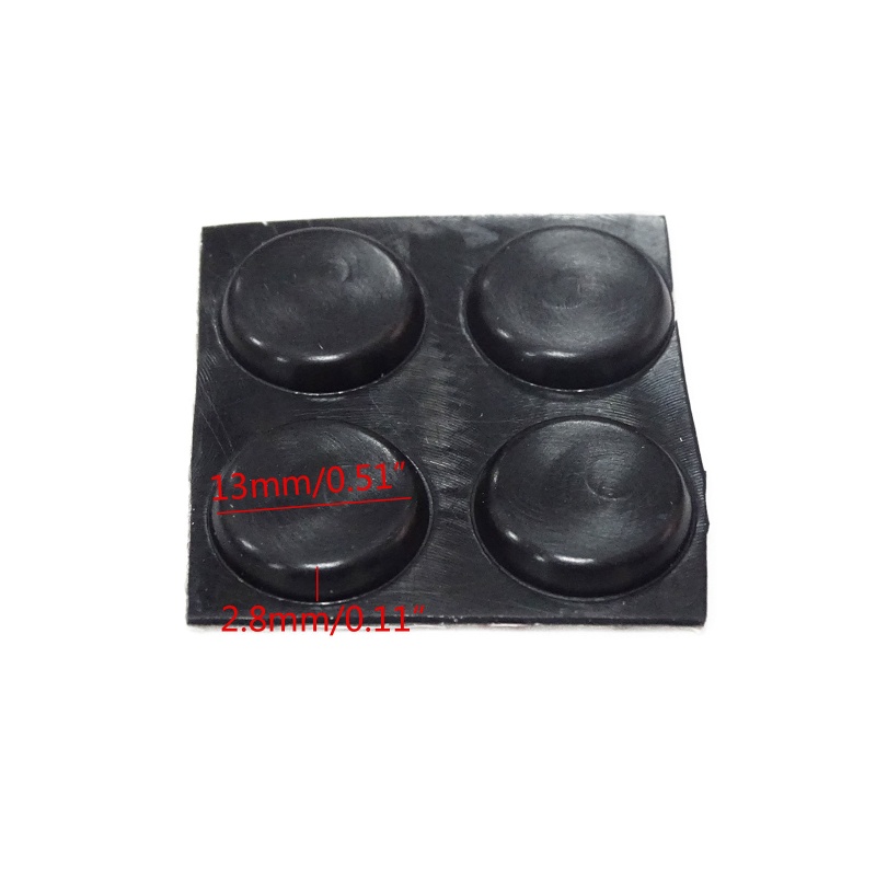 Set 4 Chân Đế Tản Nhiệt Bằng Cao Su Thông Dụng Cho Laptop / Máy Tính Bảng