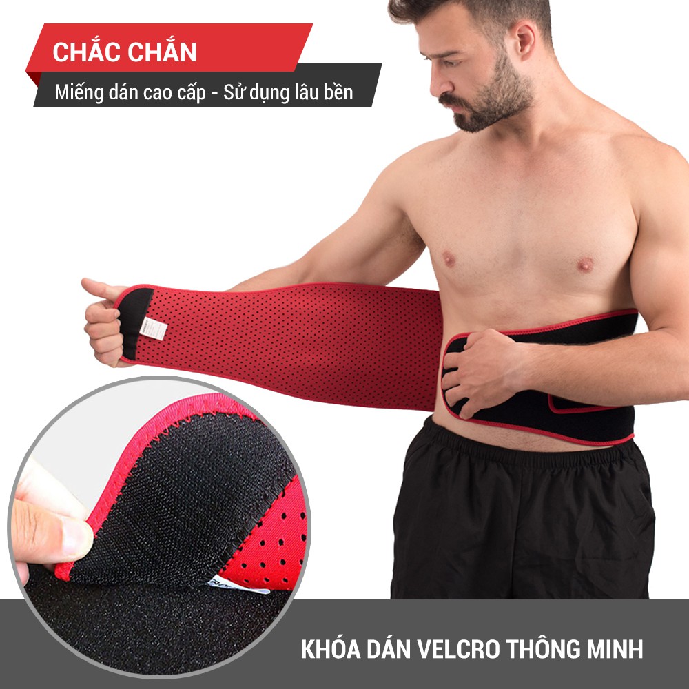 Đai lưng tập gym, đai lưng cột sống cao cấp GoodFit GF723WS