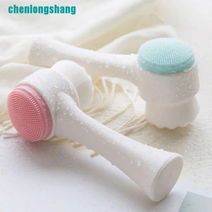 Máy Rửa Mặt Silicone Hai Dây Chăm Sóc Da