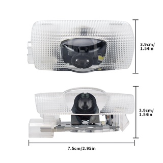 Set 2 Đèn Cảnh Báo Gắn Cửa Xe Hơi Toyota Vios Yaris Harrier Corolla Cross CHR Rush Avanza GR Sport