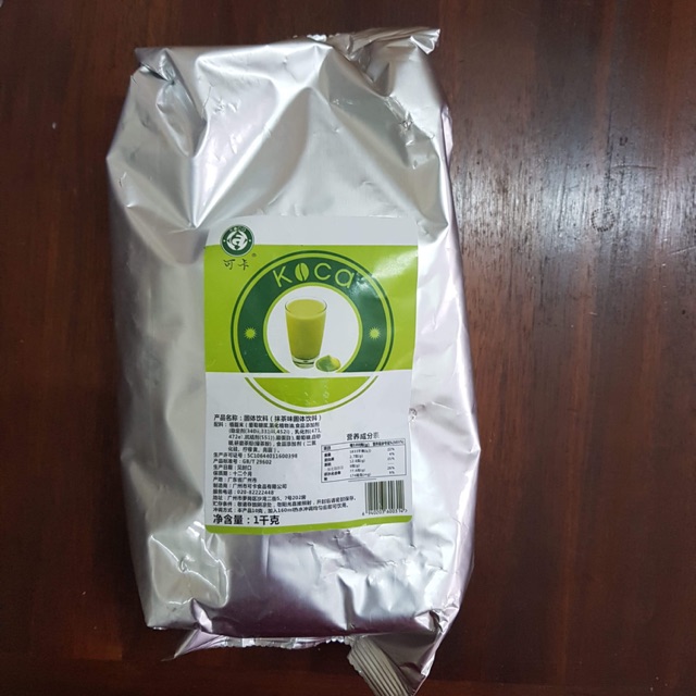 Bột Trà xanh / Bột Matcha Sữa Đài loan Koca 1kg - BAO BÌ MỚI | Shopee ...